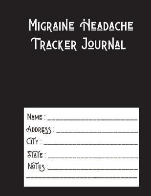 Migraine Headache Tracker Journal - Brotss Studio