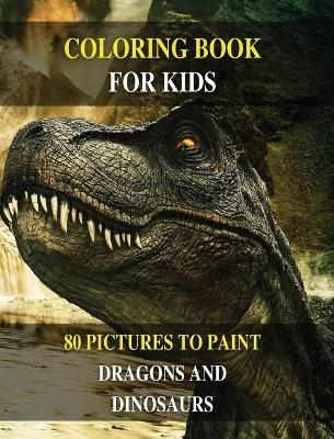 Coloring Book for Kids - How to Draw Prehistoric Animals? Learn to Paint Dragons and Dinosaurs - Walt Pages