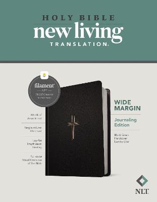 NLT Wide Margin Bible, Filament Enabled Edition, Black -  Tyndale