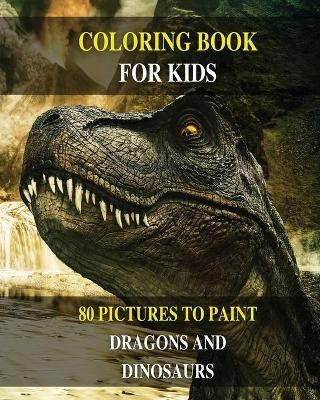 Coloring Book for Kids - How to Draw Prehistoric Animals? Learn to Paint Dragons and Dinosaurs - Walt Pages