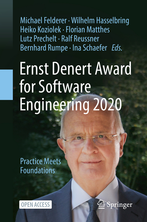 Ernst Denert Award for Software Engineering 2020 - 