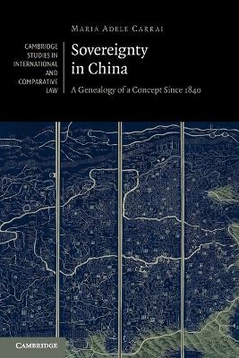 Sovereignty in China - Maria Adele Carrai