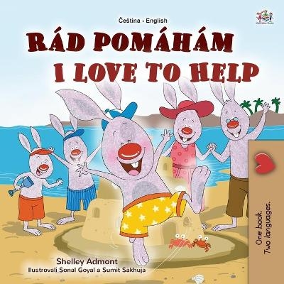 I Love to Help (Czech English Bilingual Book for Kids) - Shelley Admont, KidKiddos Books