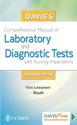 Davis's Comprehensive Manual of Laboratory and Diagnostic Tests With Nursing Implications - Anne M. van Leeuwen, Mickey L. Bladh