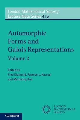 Automorphic Forms and Galois Representations: Volume 2 - 