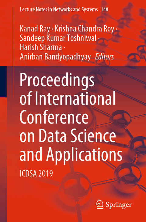 Proceedings of International Conference on Data Science and Applications - 