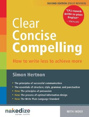 Clear Concise Compelling - Simon Hertnon