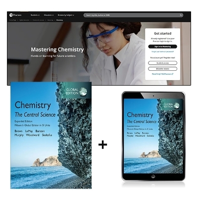 Chemistry: The Central Science in SI Units, Expanded Edition, Global Edition + Mastering Chemistry with Pearson eText - Theodore Brown, H. LeMay, Bruce Bursten, Catherine Murphy, Patrick Woodward