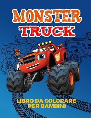 Mostri Trucks libri da colorare per bambini - Frank Grady