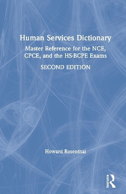 Human Services Dictionary - Howard Rosenthal