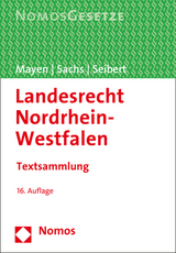 Landesrecht Nordrhein-Westfalen - 