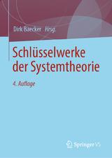 Schlüsselwerke der Systemtheorie - Baecker, Dirk