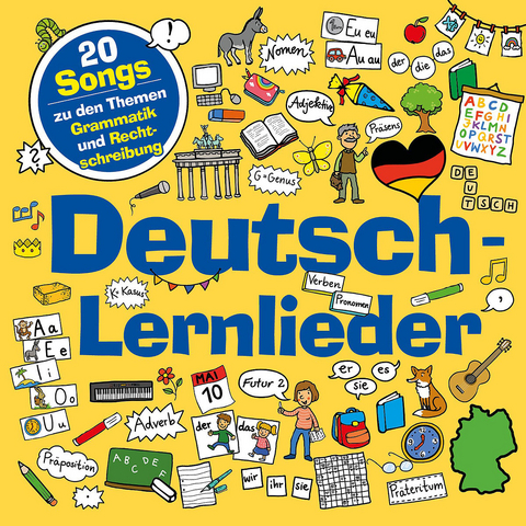 Deutsch-Lernlieder, 1 Audio-CD -  Marie &  Finn