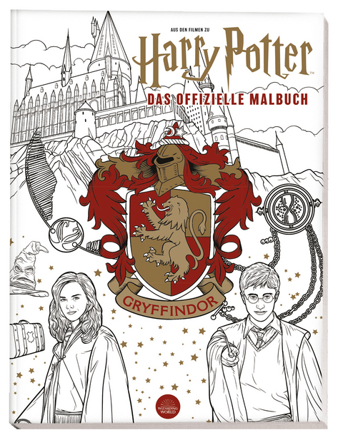 Aus den Filmen zu Harry Potter: Das offizielle Malbuch: Gryffindor -  Panini