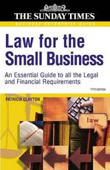 Law for the Small Business - Clayton, Patricia