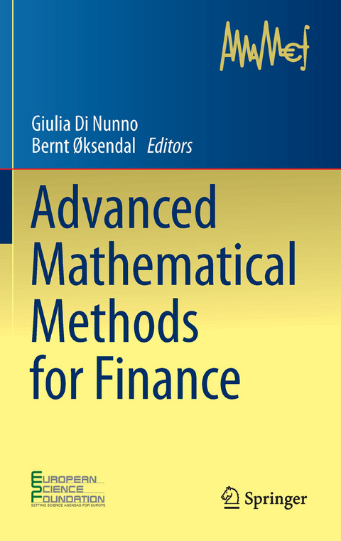 Advanced Mathematical Methods for Finance - 