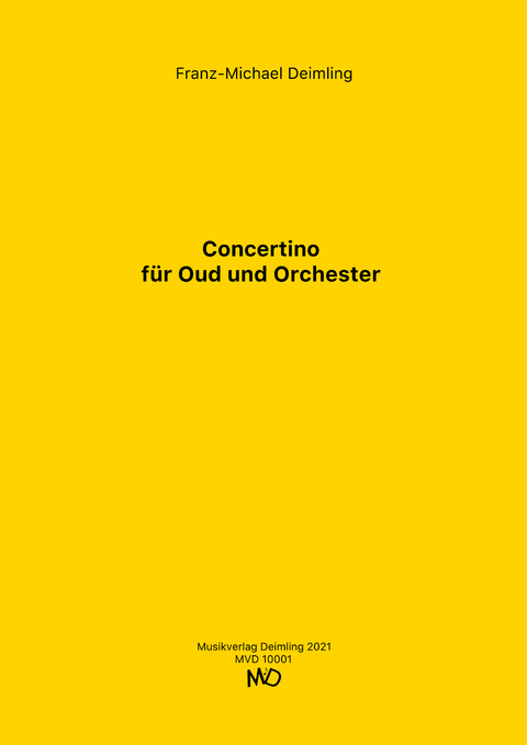 Concertino für Oud und Orchester - 