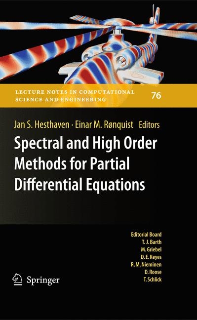 Spectral and High Order Methods for Partial Differential Equations - 