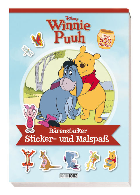 Disney Winnie Puuh: Bärenstarker Sticker- und Malspaß -  Panini