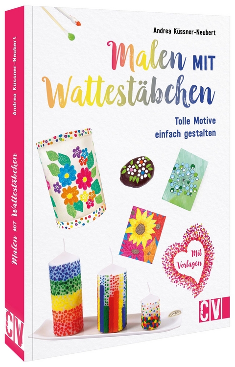 Malen mit Wattestäbchen - Andrea Küssner-Neubert