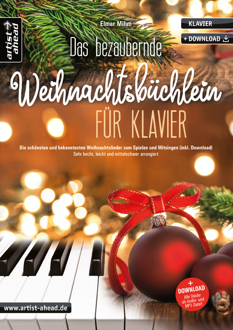 Das bezaubernde Weihnachtsbüchlein für Klavier - Elmar Mihm