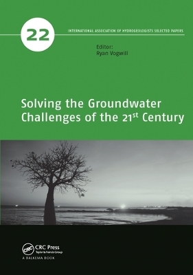 Solving the Groundwater Challenges of the 21st Century - 