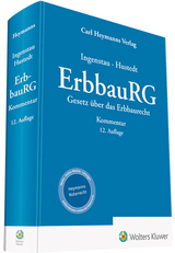 ErbbauRG - Gesetz über das Erbbaurecht - Ingenstau, Jürgen; Hustedt, Volker