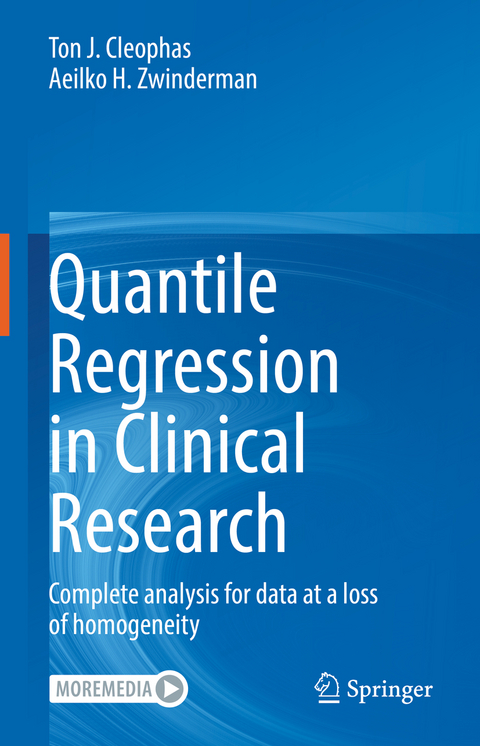 Quantile Regression in Clinical Research - Ton J. Cleophas, Aeilko H. Zwinderman