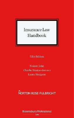 Insurance Law Handbook - Noleen John, Charles Weston-Simons, Laura Hodgson