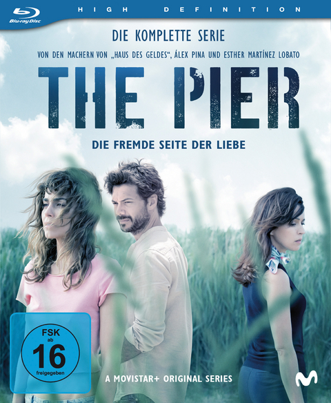 The Pier - Die fremde Seite der Liebe - Die komplette Serie (4 Blu-rays) - Jesús Colmenar, Alex Rodrigo, Jorge Dorado