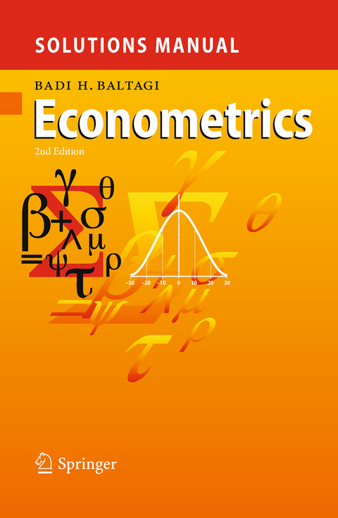 Solutions Manual for Econometrics -  Badi H. Baltagi