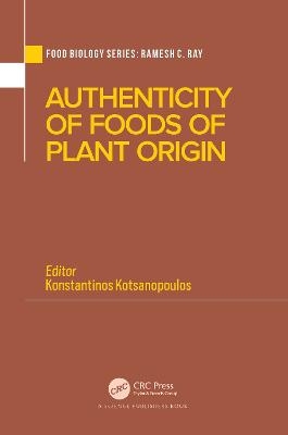 Authenticity of Foods of Plant Origin - 