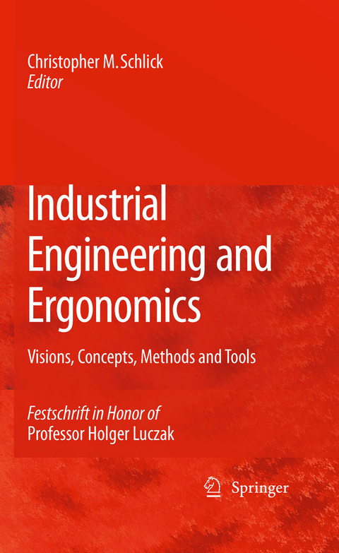 Industrial Engineering and Ergonomics - 