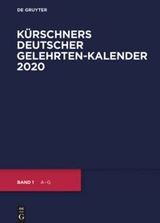 Kürschners Deutscher Gelehrten-Kalender, 32. Ausgabe 2020 - 