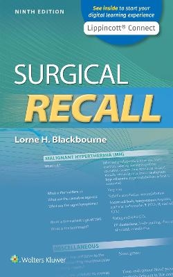 Surgical Recall - Lorne Blackbourne