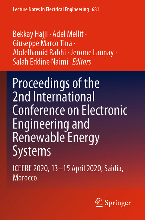 Proceedings of the 2nd International Conference on Electronic Engineering and Renewable Energy Systems - 