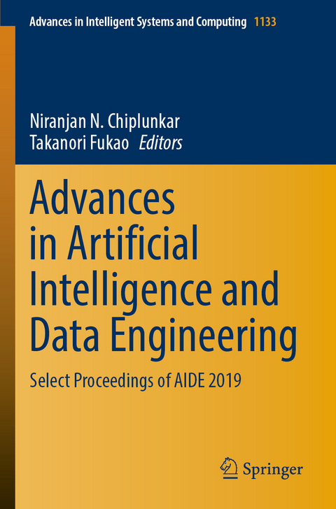 Advances in Artificial Intelligence and Data Engineering - 