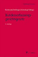 Bundesverfassungsgerichtsgesetz - Burkiczak, Christian; Dollinger, Franz-Wilhelm; Schorkopf, Frank