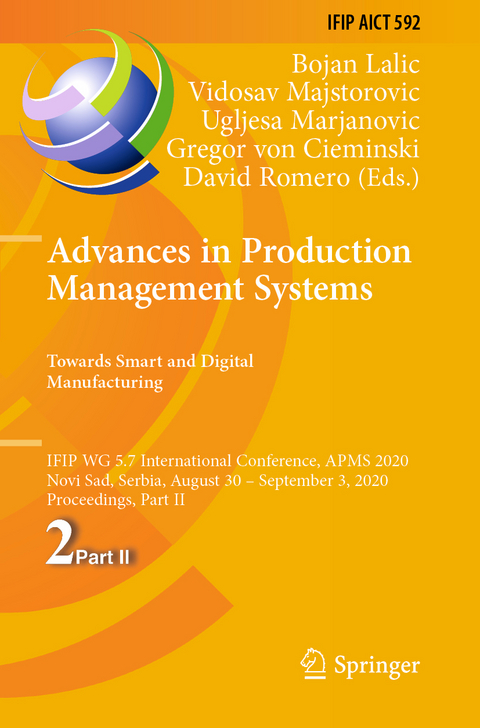 Advances in Production Management Systems. Towards Smart and Digital Manufacturing - 