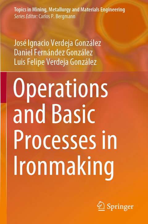 Operations and Basic Processes in Ironmaking - José Ignacio Verdeja González, Daniel Fernández González, Luis Felipe Verdeja González