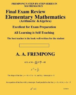 Final Exam Review - A a Frempong