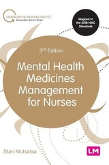 Mental Health Medicines Management for Nurses - Mutsatsa, Stanley