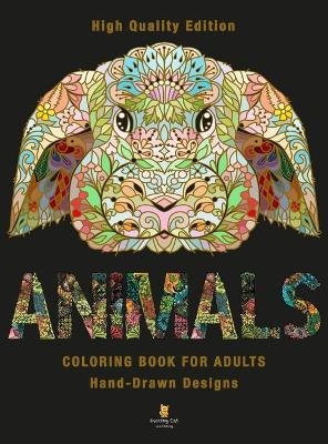 Animals Coloring Book For Adults -  Purring Cat Publishing