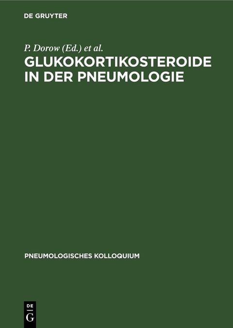 Glukokortikosteroide in der Pneumologie - 