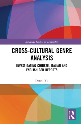 Cross-cultural Genre Analysis - Danni Yu