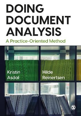 Doing Document Analysis - Kristin Asdal, Hilde Reinertsen