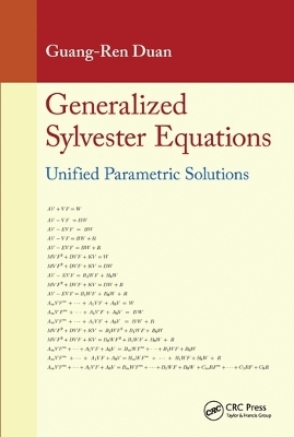 Generalized Sylvester Equations - Guang-Ren Duan