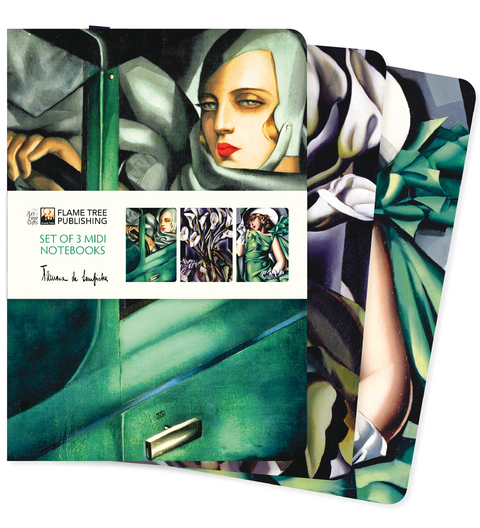 Tamara de Lempicka Set of 3 Midi Notebooks - 