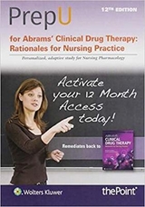 PrepU for Abrams' Clinical Drug Therapy - Frandsen, Geralyn; Pennington, Sandra Smith