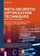 Meta-heuristic Optimization Techniques - 